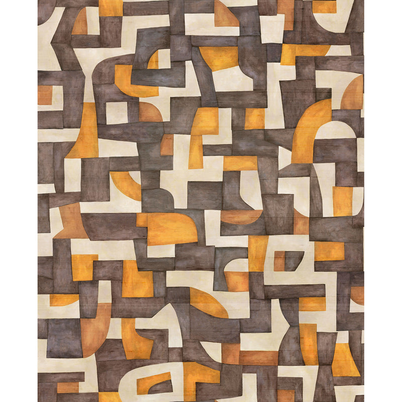 18900 Ecoline Essentials Totem Tangerine Wallpaper By Arte