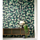 18901 Ecoline Essentials Totem Aquamarine Wallpaper By Arte