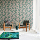 18940 Esparto Africano Essentials Totem Mirtle Grey Wallpaper By Arte