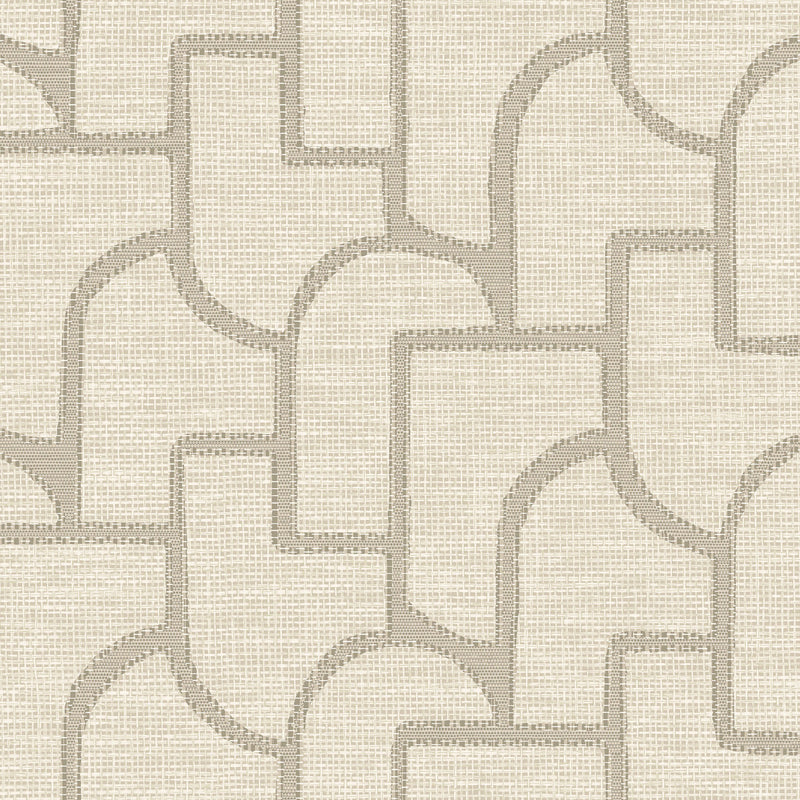 18917 Esparto Iberico Essentials Totem Ecru Wallpaper By Arte