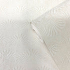 F-AF7001 Fan Boutique Sheen White Wallpaper by Galerie