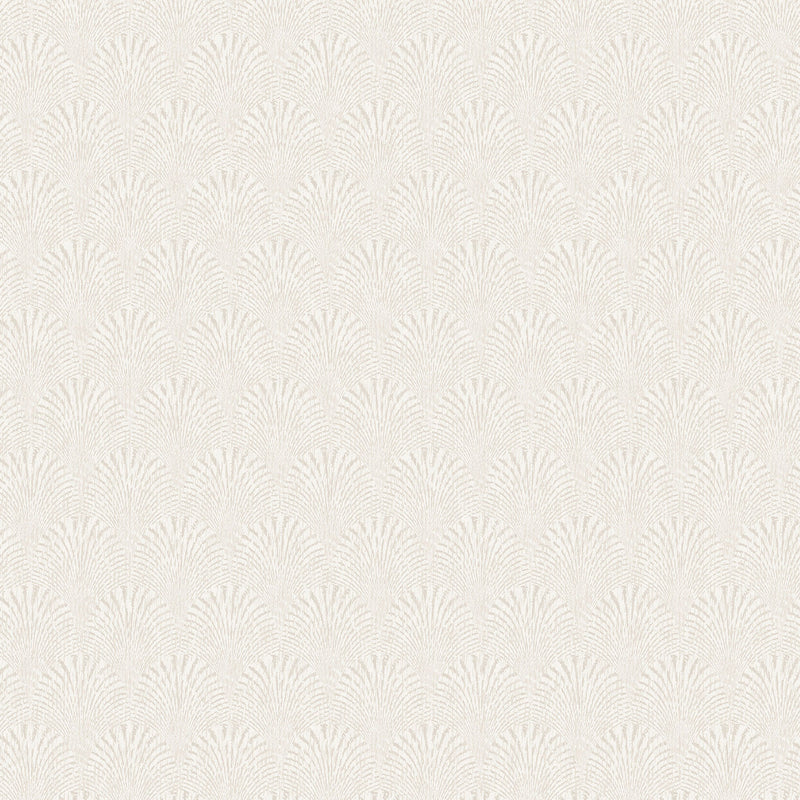 F-AF7001 Fan Boutique Sheen White Wallpaper by Galerie