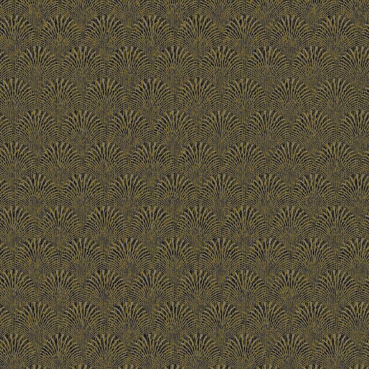 F-AF7004 Fan Boutique Metallic Gold Wallpaper by Galerie