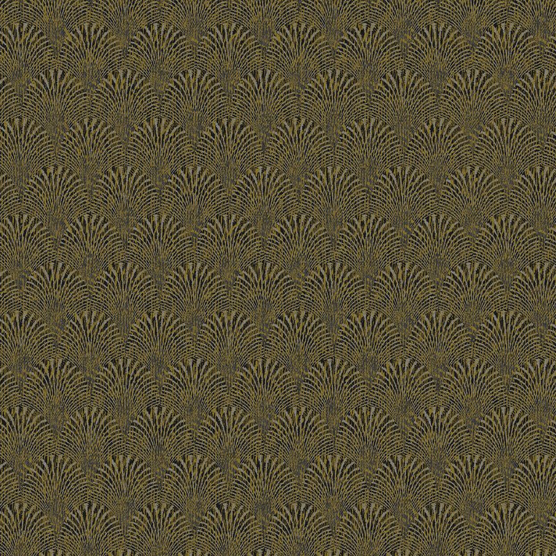 F-AF7004 Fan Boutique Metallic Gold Wallpaper by Galerie