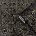 F-AF7005 Fan Boutique Metallic Purple Lilac Wallpaper by Galerie