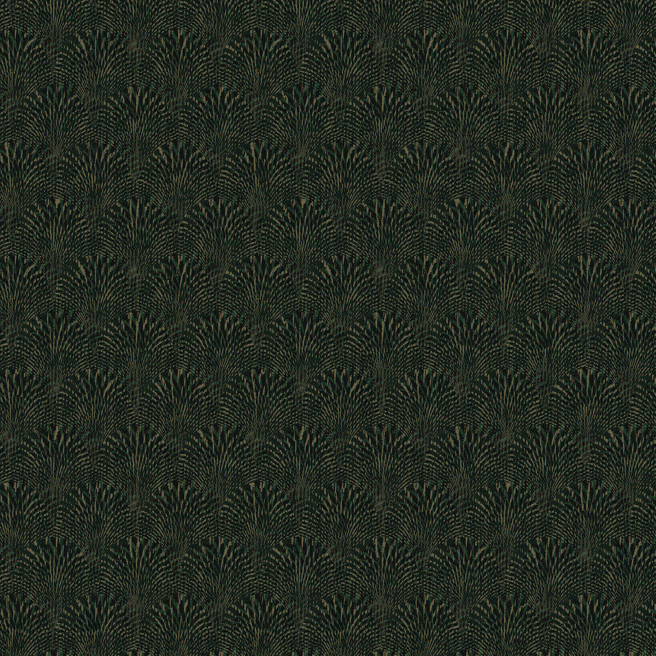 F-AF7006 Fan Boutique Metallic Green Wallpaper by Galerie