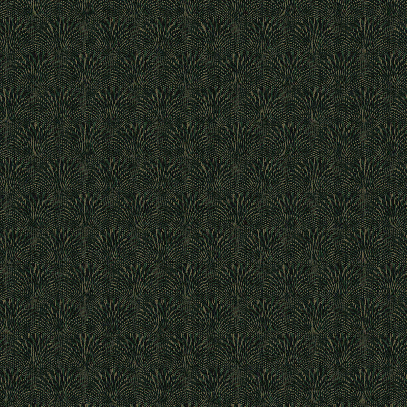 F-AF7006 Fan Boutique Metallic Green Wallpaper by Galerie