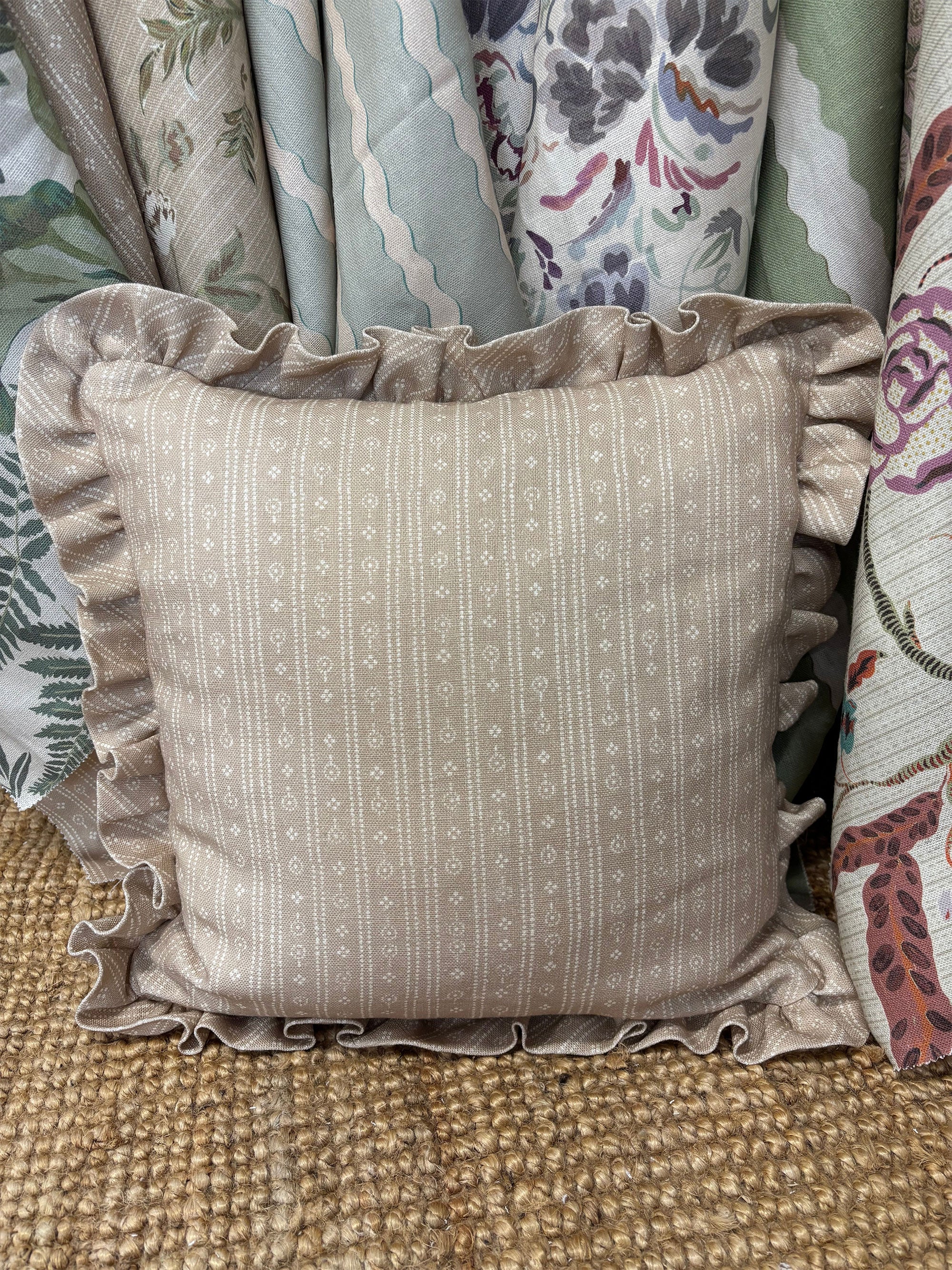 Birdlip Biscuit Fabric by Parker & Jules