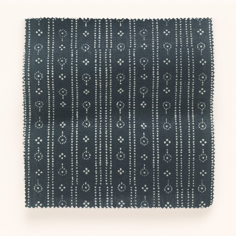 F-BP-OL-M-24 Birdlip Midnight Fabric by Parker & Jules