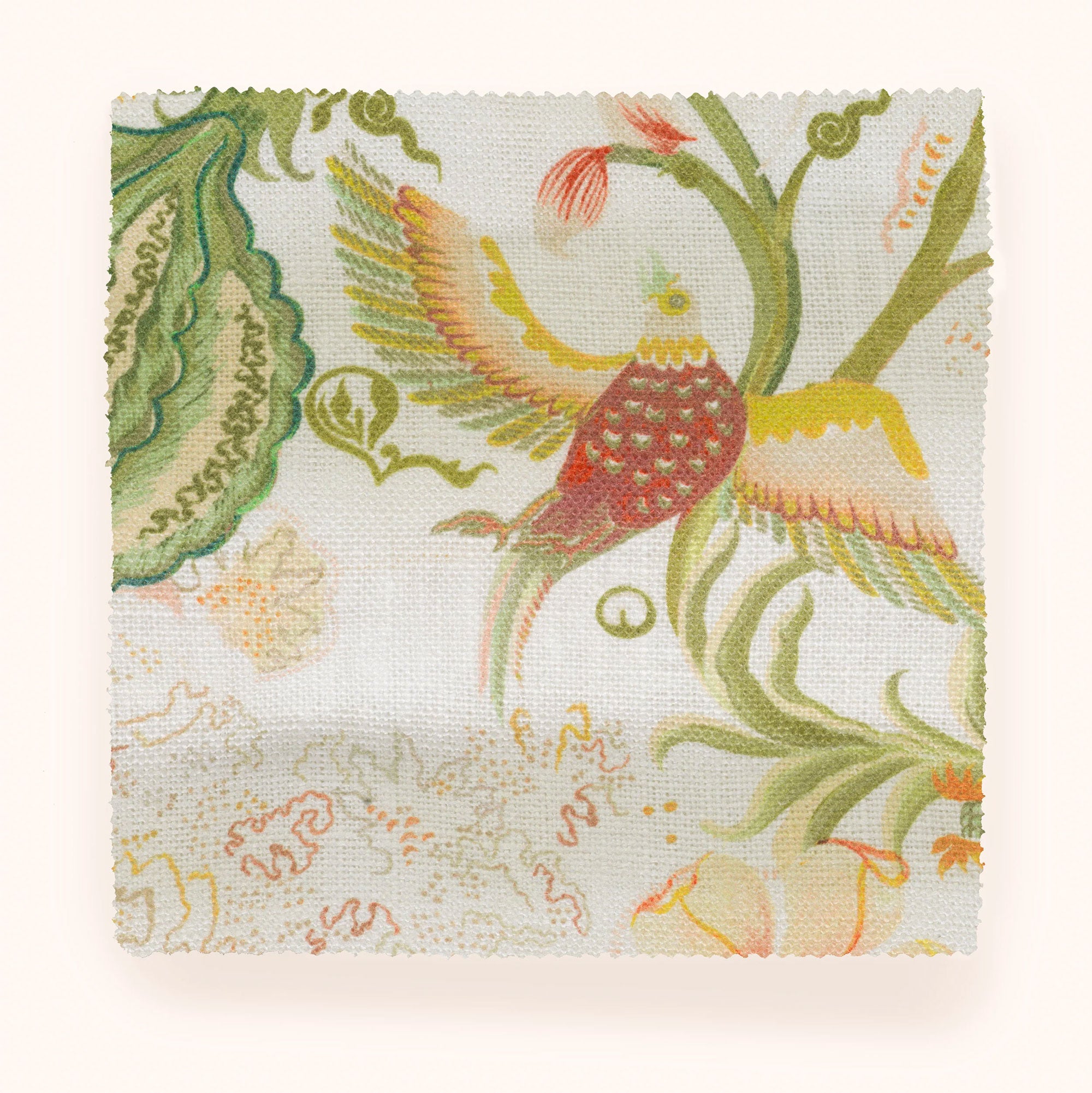 Chintz 21 Raffia Rose Fabric by Parker & Jules