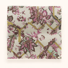F-CT-OL-RS-24 Creeping Trellis Rose Saffron Fabric by Parker & Jules