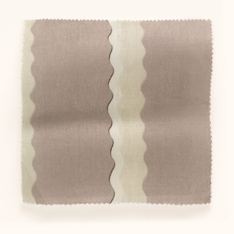 F-DSS-OL-L-24 Double Scroll Stripe Lilac Fabric by Parker & Jules