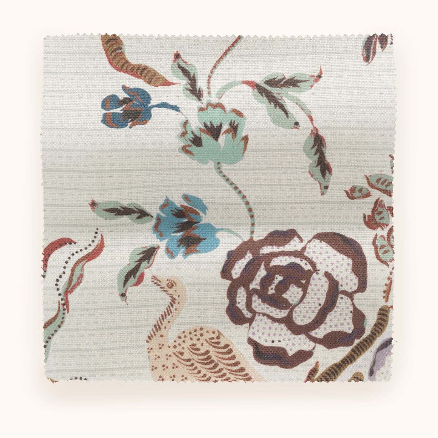 F-EV-OL-V-24 Eversley Verdigris Fabric by Parker & Jules