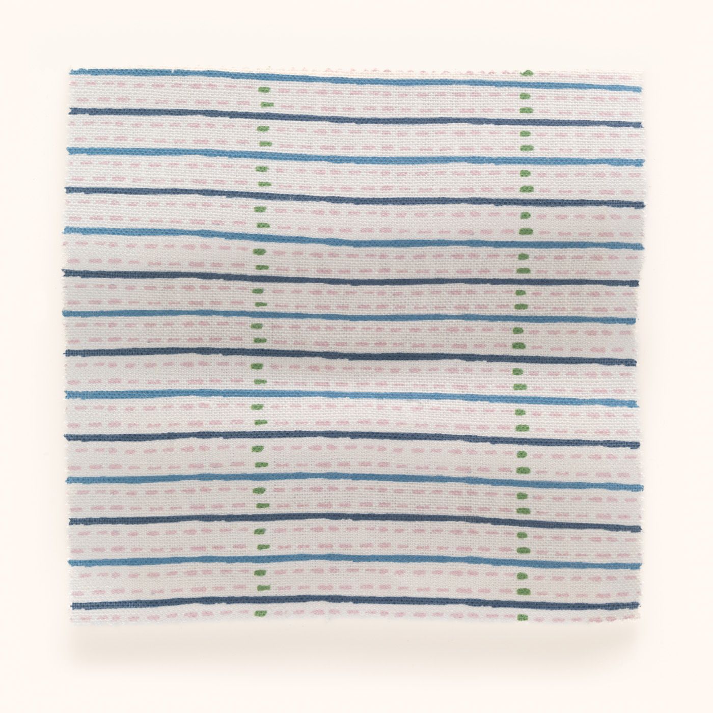F-EVS-OL-JR-24 Eversley Stripe Jade Rose Fabric by Parker & Jules