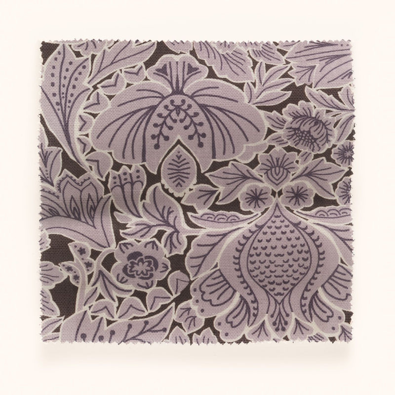 F-FF-OL-L-24 Folk Floral Lilac Fabric by Parker & Jules