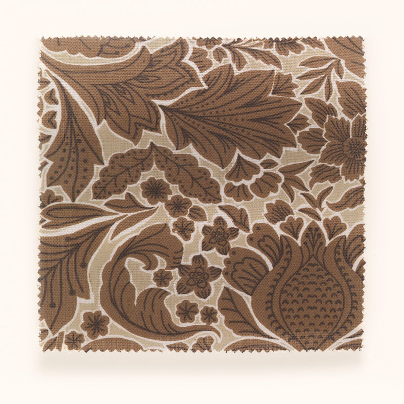 F-FF-OL-T-24 Folk Floral Tea Fabric by Parker & Jules