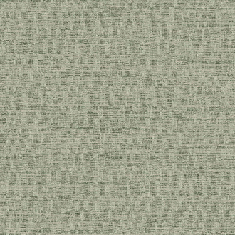 F-FG6008 Horizontal Weave Boutique Matte Green Wallpaper by Galerie