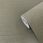 F-FG6010 Horizontal Weave Boutique Shimmer Bronze Brown Wallpaper by Galerie