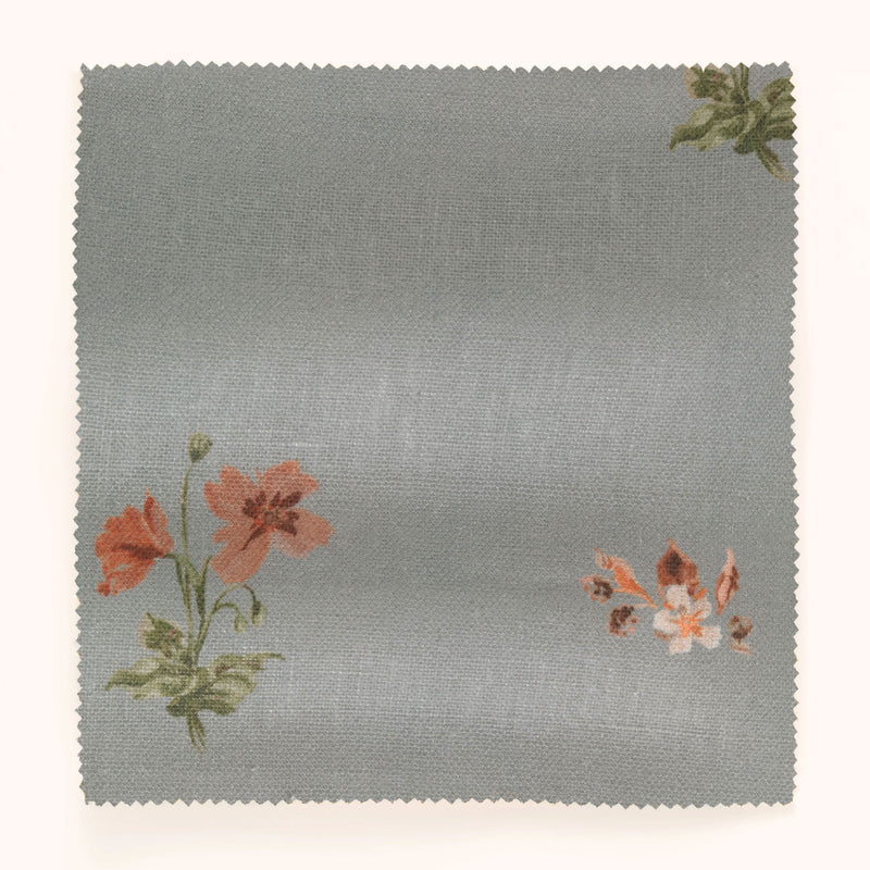 Mitford Vintage Blue Fabric by Parker & Jules