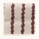 Scroll Stripe Crimson Fabric by Parker & Jules