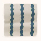 F-SS-OL-DB-24 Scroll Stripe Day Blue Fabric by Parker & Jules