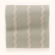 F-SS-OL-V-24 Scroll Stripe Verdigris Fabric by Parker & Jules