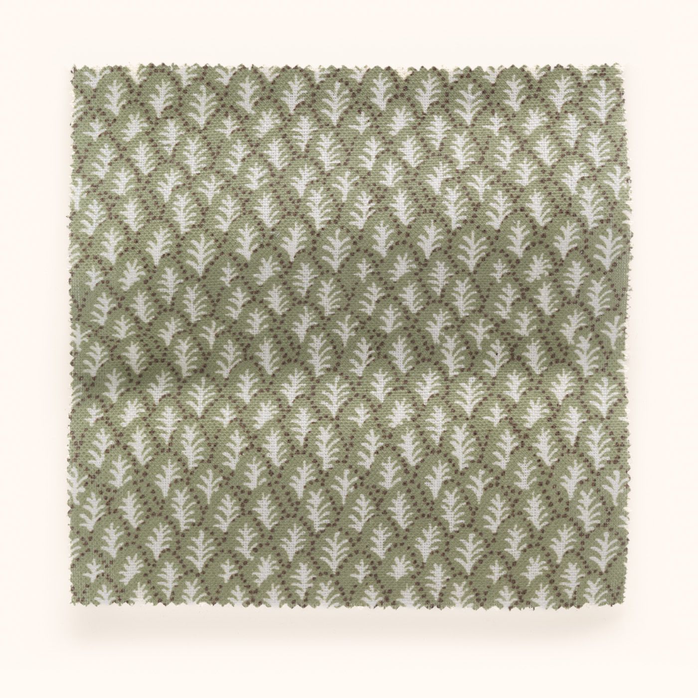 F-TII-OL-PI-24 Trees II Pistachio Fabric by Parker & Jules