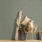 F-VL6005 Lustre Green Wallpaper by Galerie