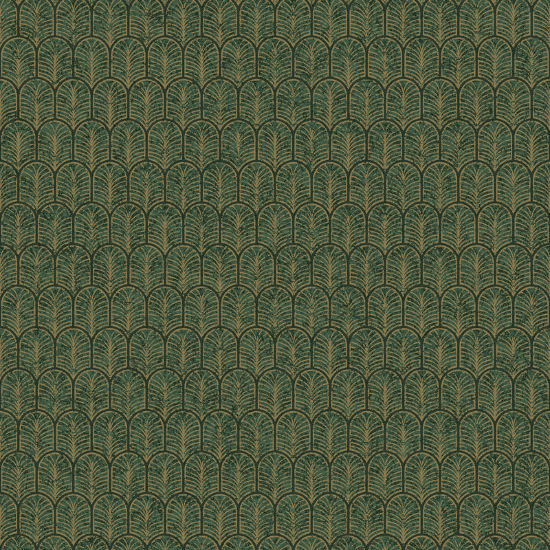 F-VL6006 Lustre Green Wallpaper by Galerie