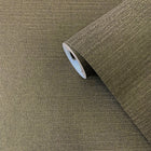 F-VL7007 Plain Texture Boutique Shimmer Bronze Brown Wallpaper by Galerie