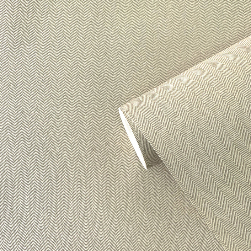 F-WH3006 Herringbone Boutique Sheen Beige Wallpaper by Galerie