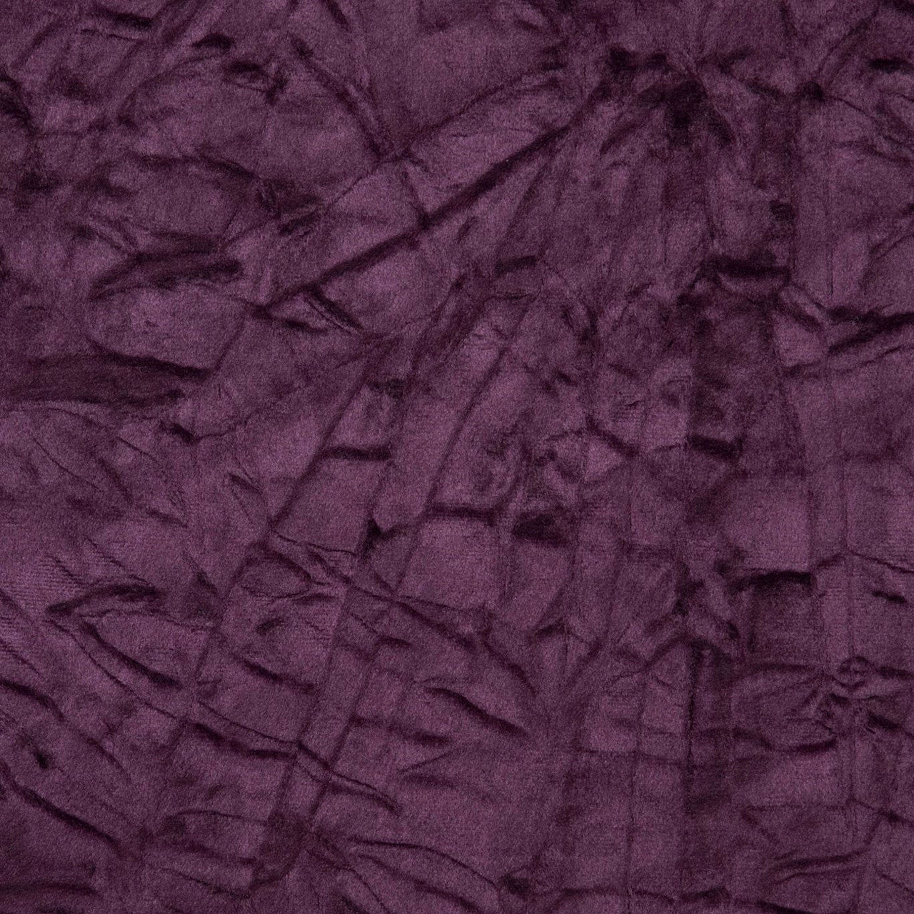 F0966/01 Sylvana Lustro Aubergine Fabric by Clarke and Clarke