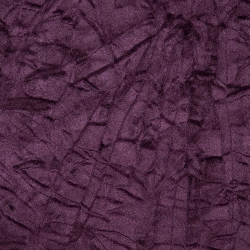 F0966/01 Sylvana Lustro Aubergine Fabric by Clarke and Clarke