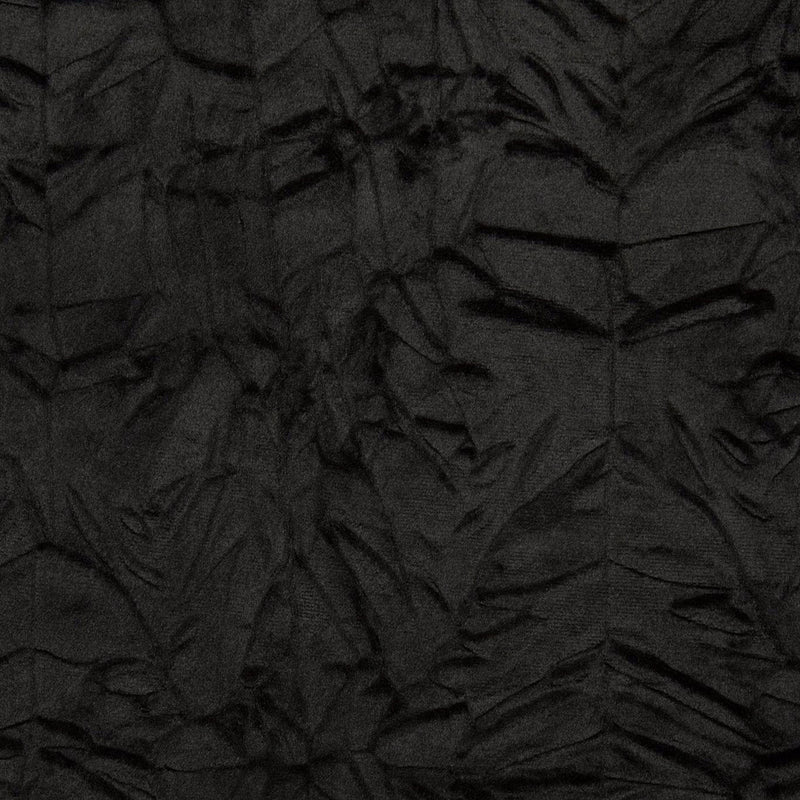 F0966/04 Sylvana Lustro Jet Fabric by Clarke and Clarke