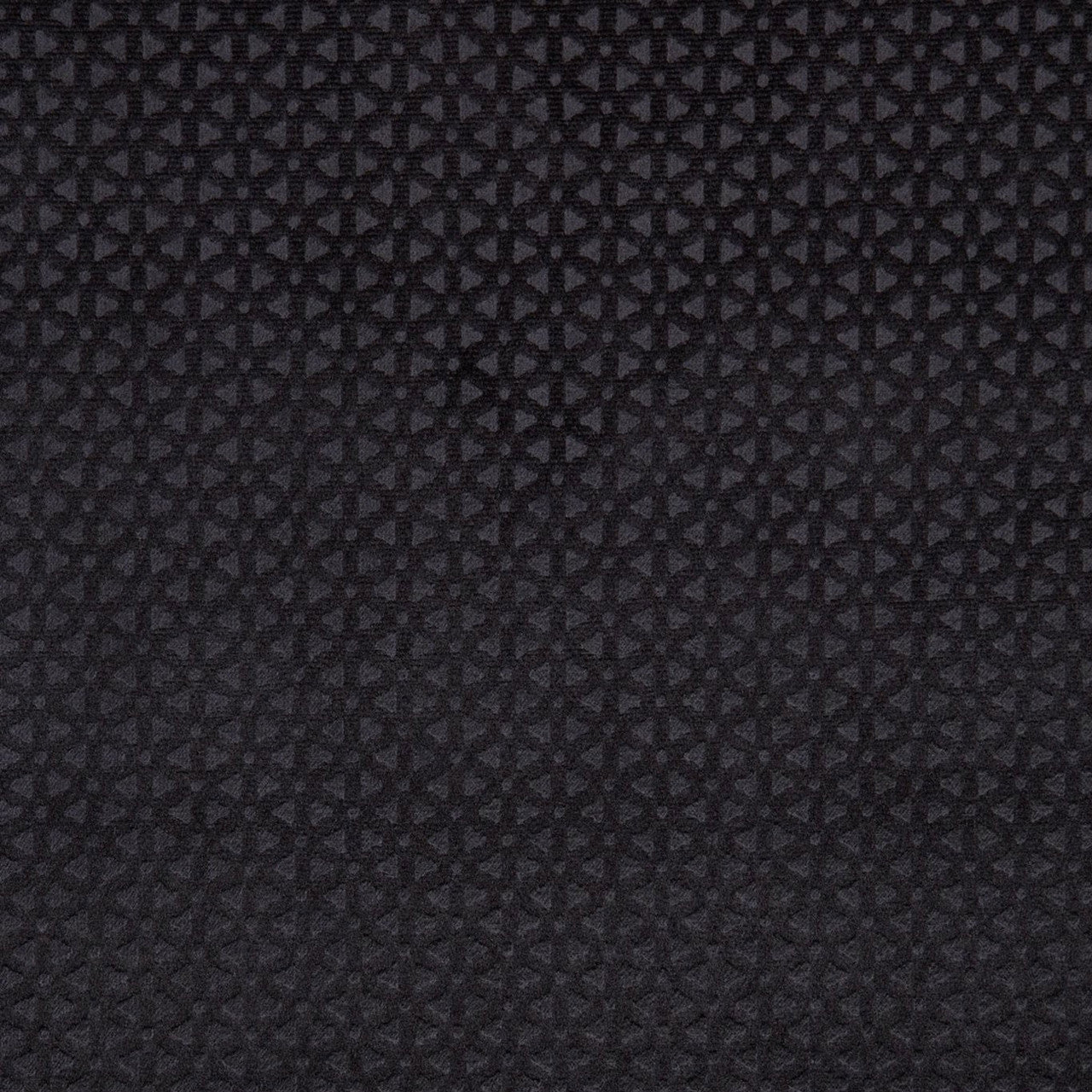 F0968/04 Loreto Lustro Jet Fabric by Clarke and Clarke