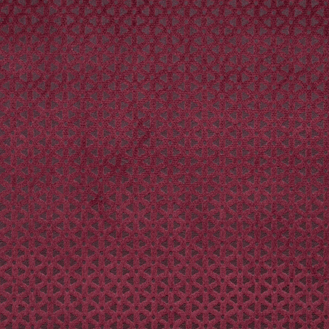 F0968/05 Loreto Lustro Mulberry Fabric by Clarke and Clarke
