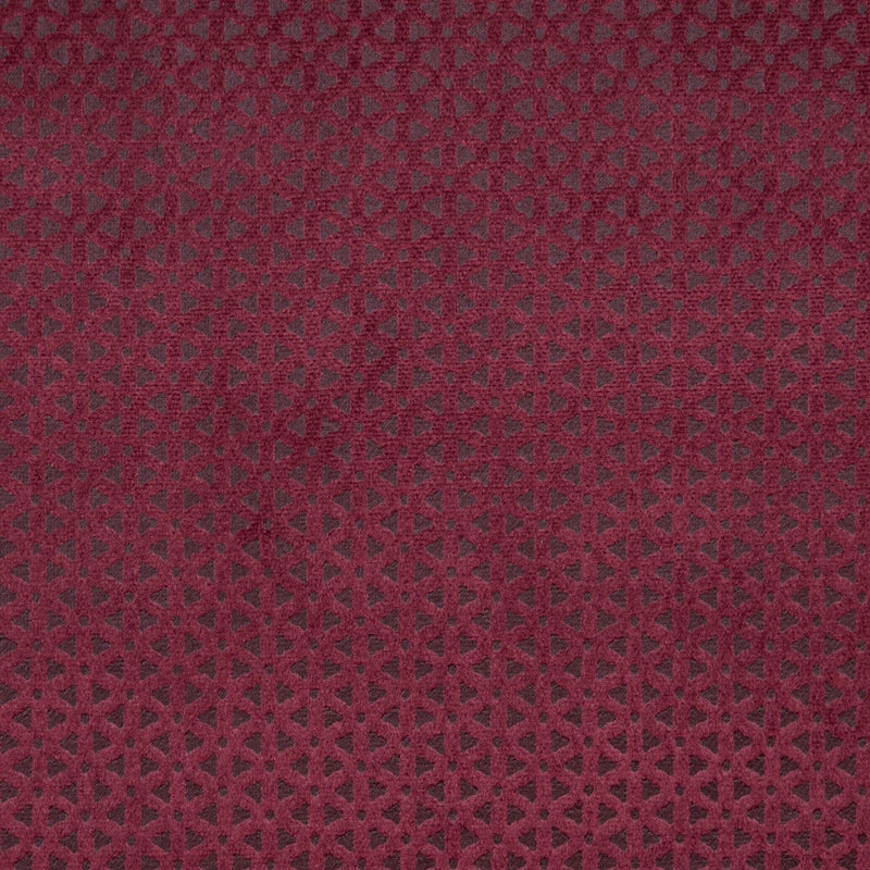 F0968/05 Loreto Lustro Mulberry Fabric by Clarke and Clarke