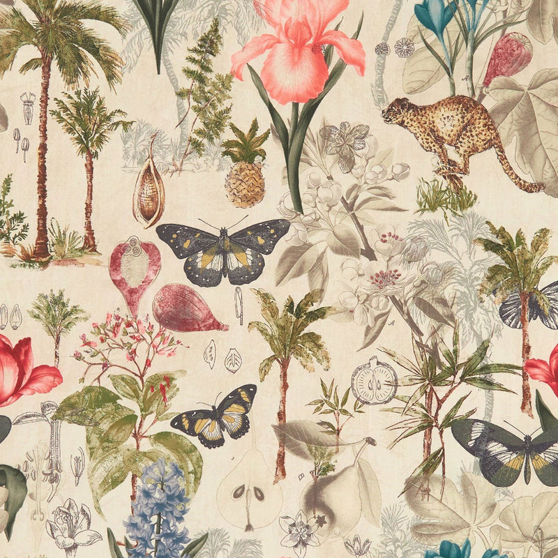 F1297/03 Botany Exotica Tropical Fabric by Clarke and Clarke