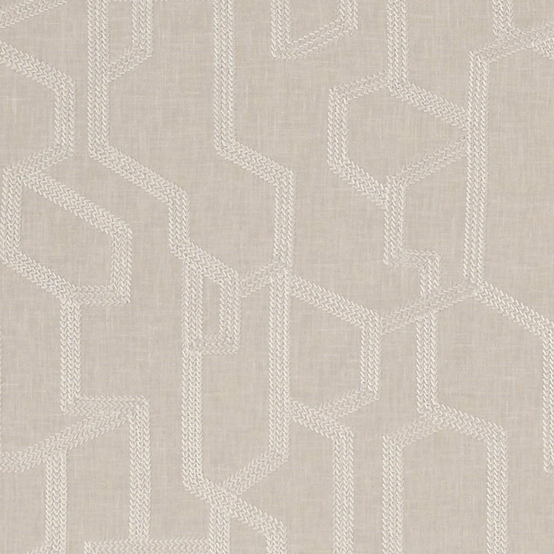 F1300/03 Labyrinth Exotica Linen Fabric by Clarke and Clarke