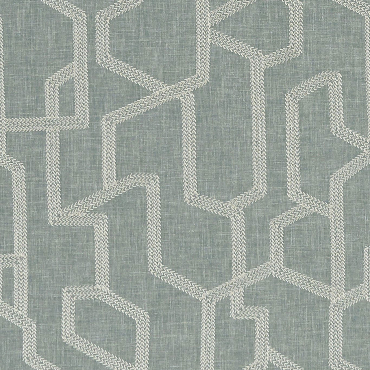 F1300/05 Labyrinth Exotica Mineral Fabric by Clarke and Clarke