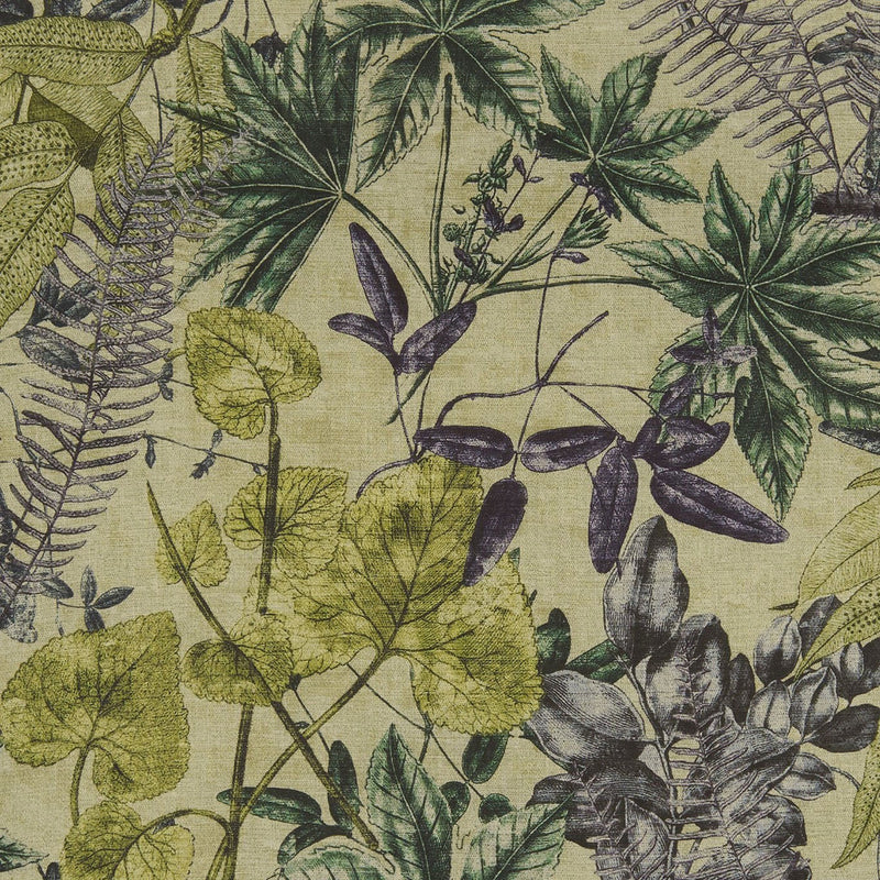 F1301/02 Madagascar Exotica Forest Fabric by Clarke and Clarke