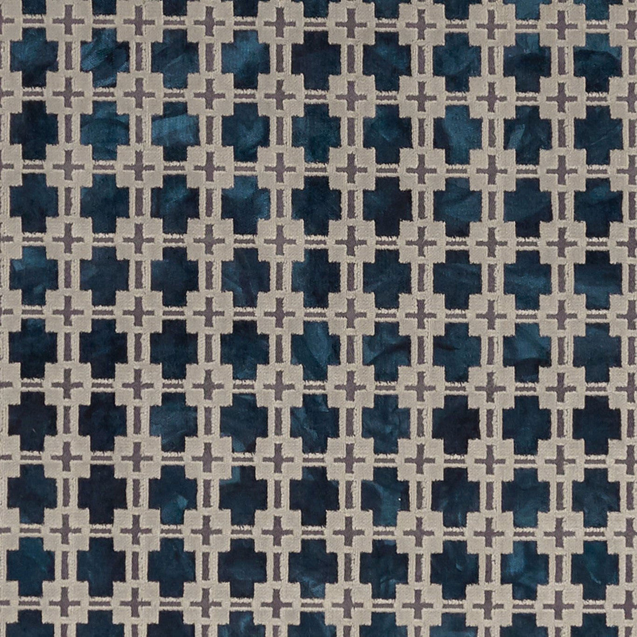 F1302/02 Maui Exotica Midnight Fabric by Clarke and Clarke