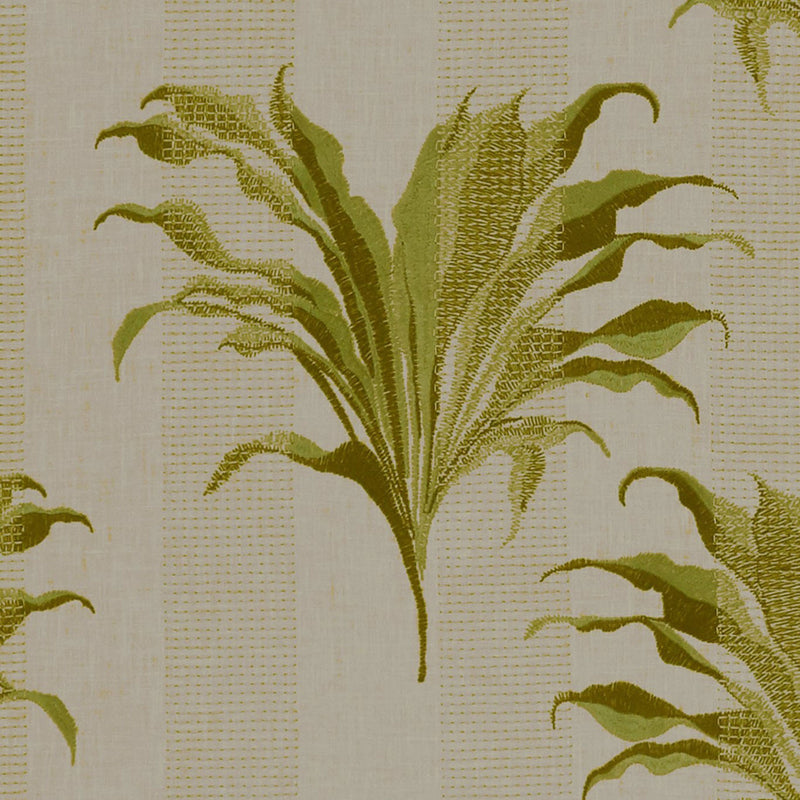 F1303/02 Palma Exotica Citron Fabric by Clarke and Clarke