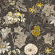 Passiflora Exotica Charcoal Fabric by Clarke and Clarke