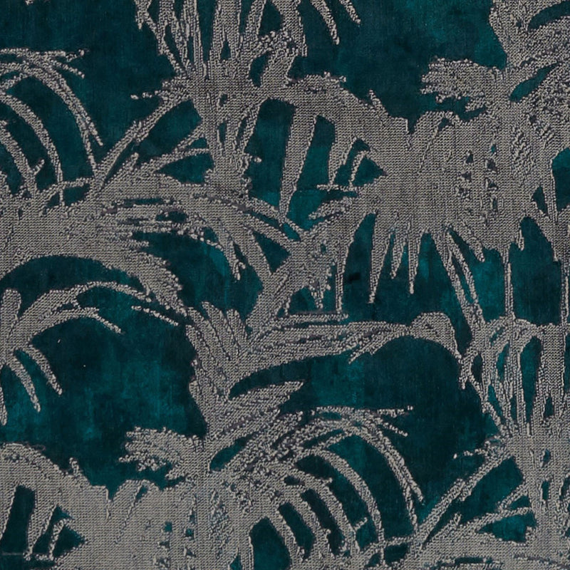 F1305/03 Tropicale Exotica Kingfisher Fabric by Clarke and Clarke