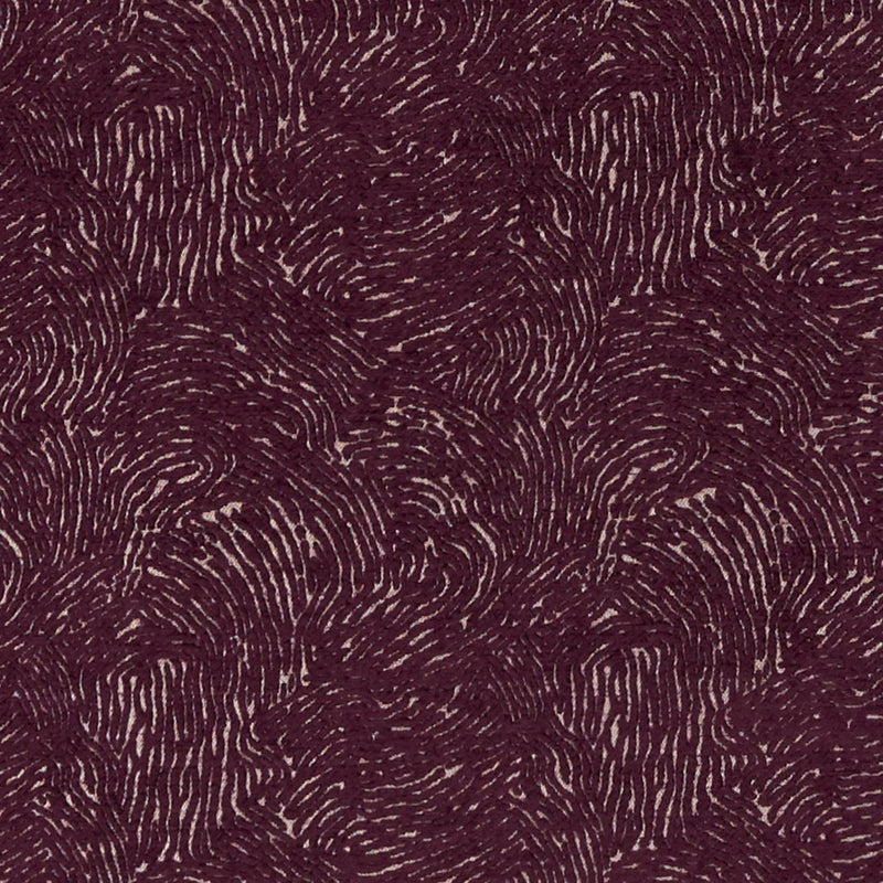 F1320/03 Levante Avalon Damson Fabric by Clarke and Clarke