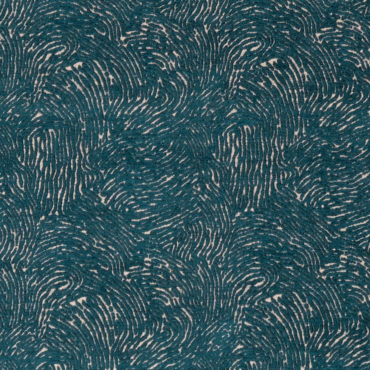 F1320/07 Levante Avalon Teal Fabric by Clarke and Clarke