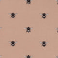 Abeja Eden Blush Fabric by Clarke and Clarke