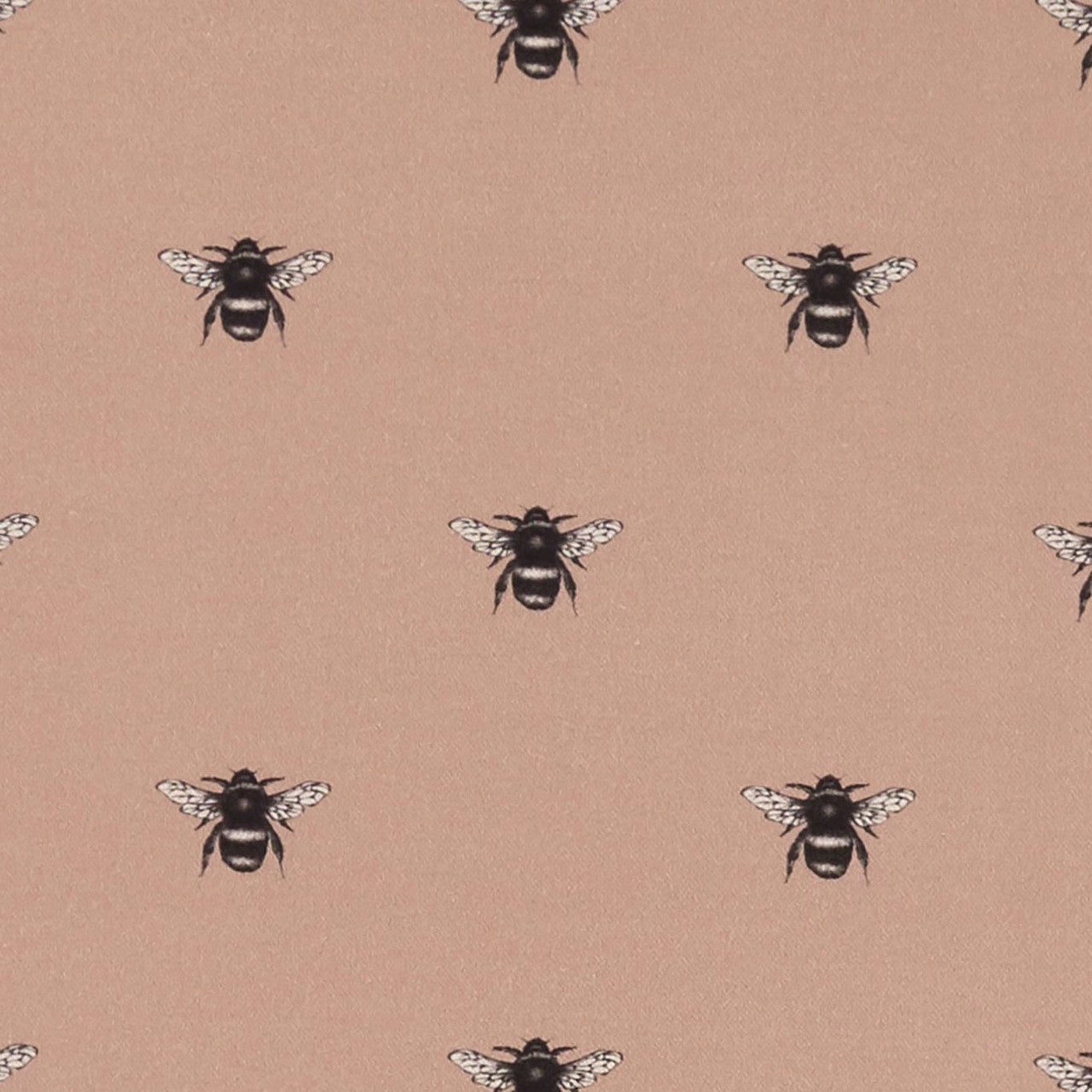 F1325/01 Abeja Eden Blush Fabric by Clarke and Clarke