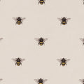 Abeja Eden Ivory Fabric by Clarke and Clarke
